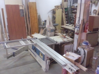 Máquina escuadradora para madera